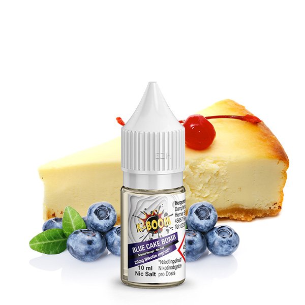 K-Boom Blue Cake Bomb NicSalt 10ml Liquid 20mg