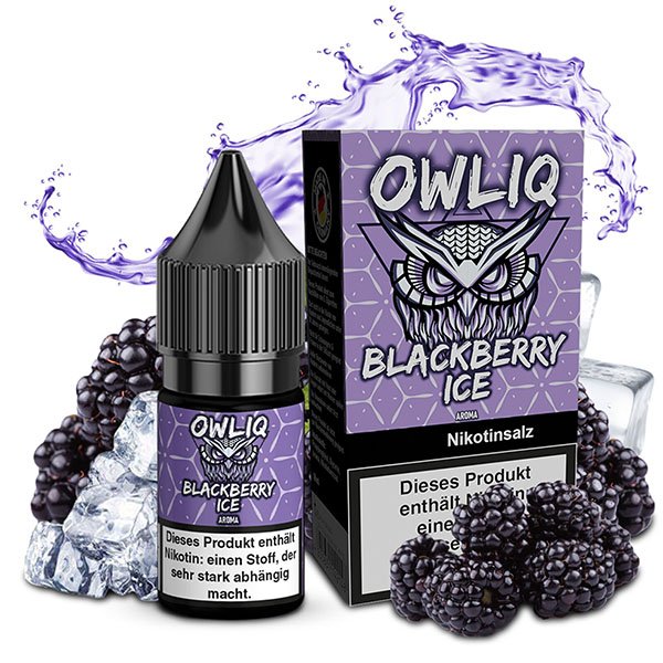 OWLIQ Blackberry Ice Nikotinsalz Liquid