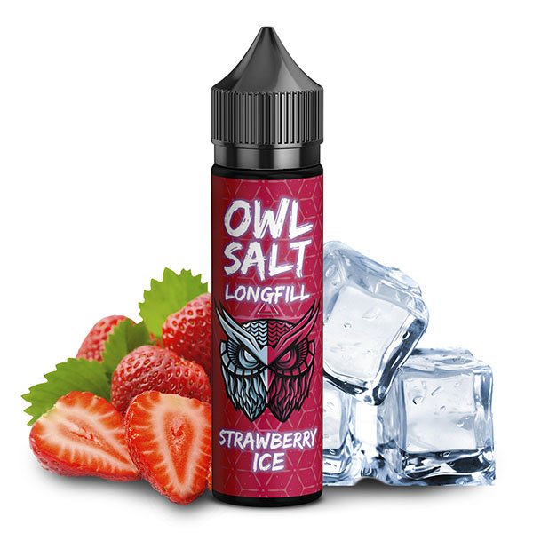 OWL Salt Longfill Strawberry Ice 10ml Aroma