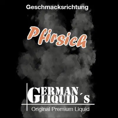 German Liquids Pfirsich