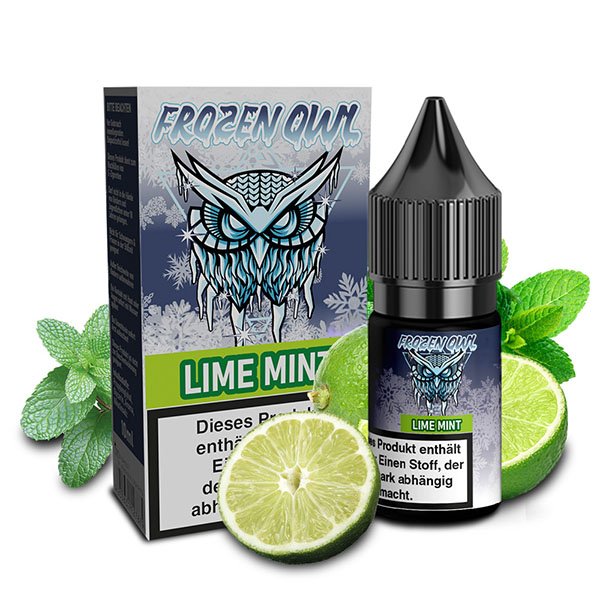 Frozen OWL Lime Mint Nikotinsalz Liquid
