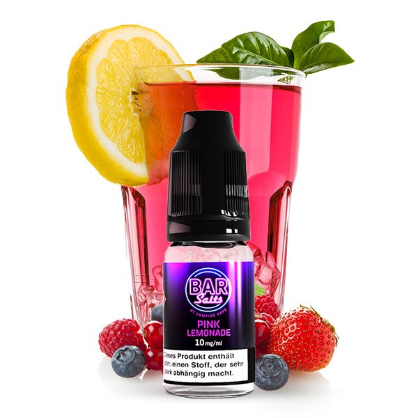 Vampire Vape Bar Salts Pink Lemonade NicSalt 10ml