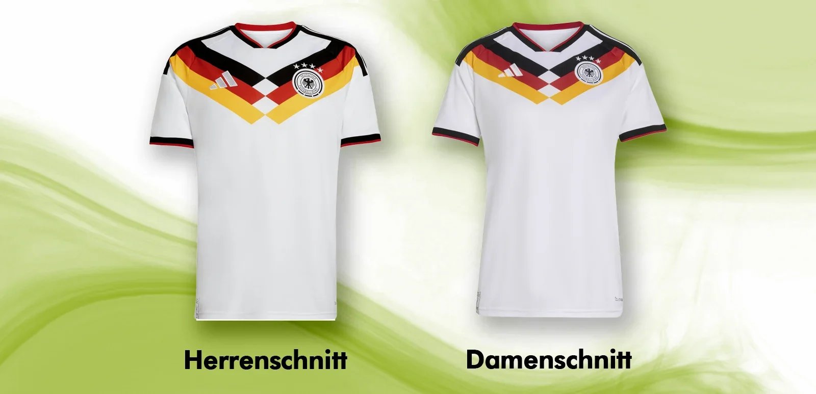 Trikots Schnitt