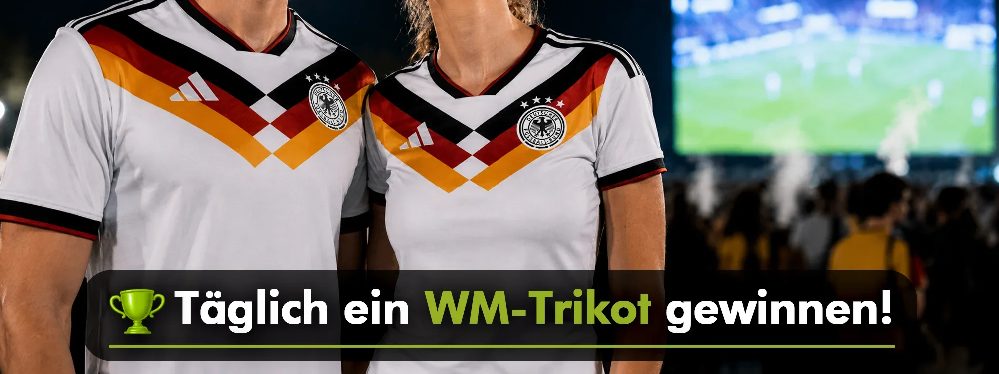 Jetzt täglich WM Trikot gewinnen