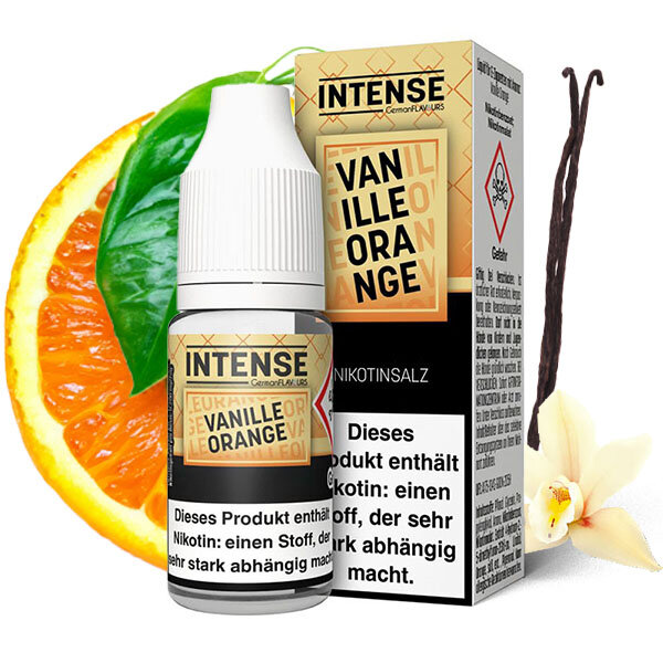 Intense Vanille Orange 10ml Nikotinsalz Liquid 10mg