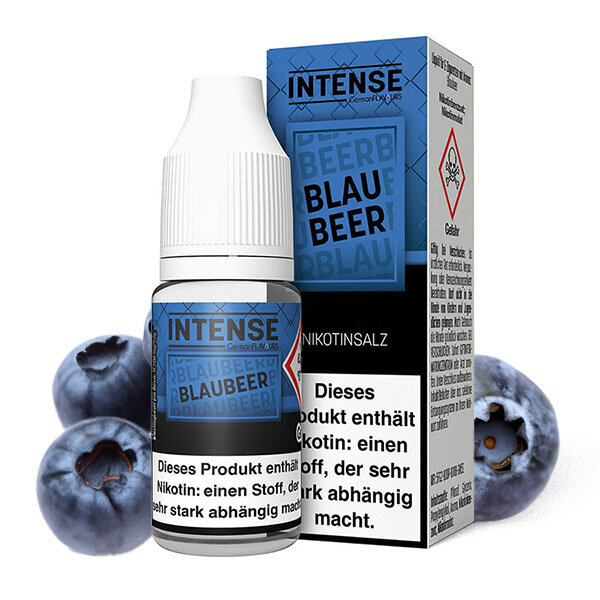 Intense Blaubeer 10ml Nikotinsalz Liquid 10mg