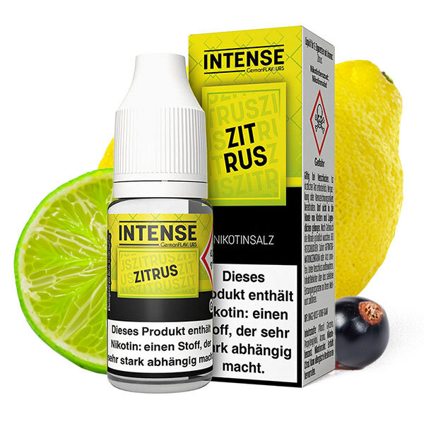 Intense Zitrus 10ml Nikotinsalz Liquid 10mg