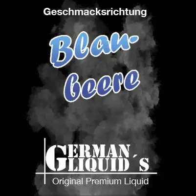 German Liquids Blaubeere 6mg