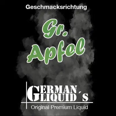 German Liquids Grüner Apfel 3mg