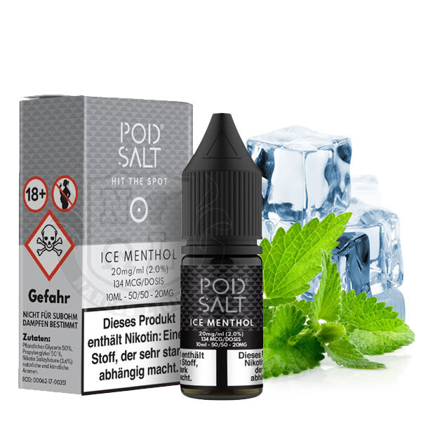 Pod Salt Core Ice Menthol Nikotinsalz Liquid 20mg
