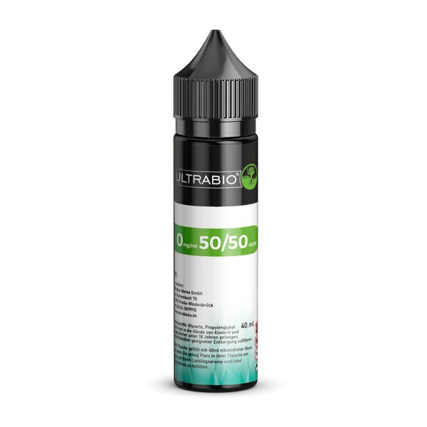 Ultrabio Base 40ml in 60ml Chubbyflasche 50/50 VPG