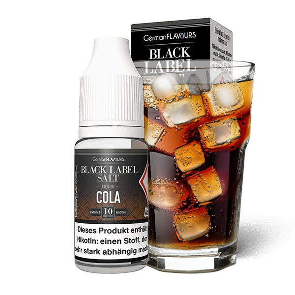 Black Label Cola NicSalt 10ml Liquid 10mg