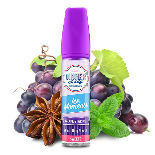 Dinner Lady Ice Grape Star Ice 20ml Aroma