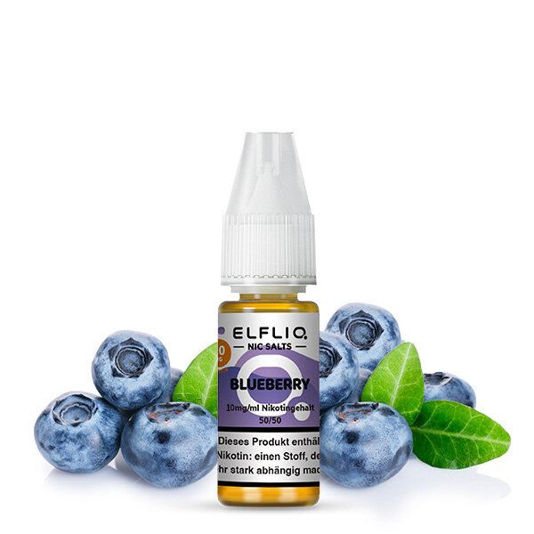 Elfliq by Elfbar Blueberry Nikotinsalz Liquid 10ml 20mg