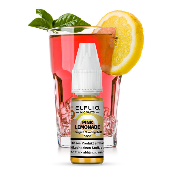 Elfliq by Elfbar Pink Lemonade Nikotinsalz Liquid 10ml 10mg