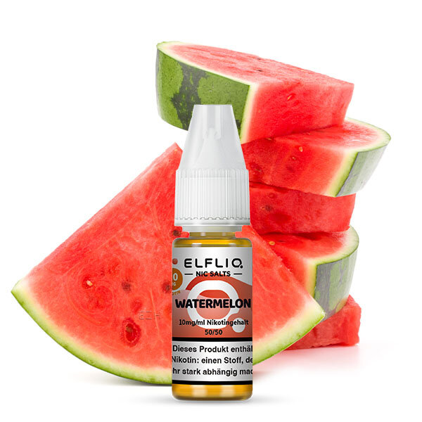 Elfliq by Elfbar Watermelon Nikotinsalz Liquid 10ml 10mg