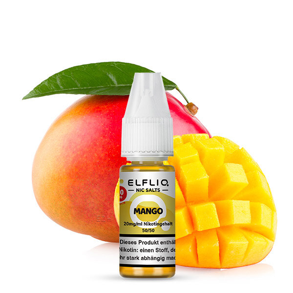 Elfliq by Elfbar Mango Nikotinsalz Liquid 10ml 10mg