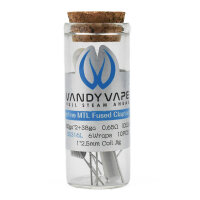 Vandy Vape Prebuilt Superfine MTL Fused Clapton Coil...
