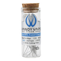 Vandy Vape Prebuilt Superfine MTL Fused Clapton Coil Ni80...