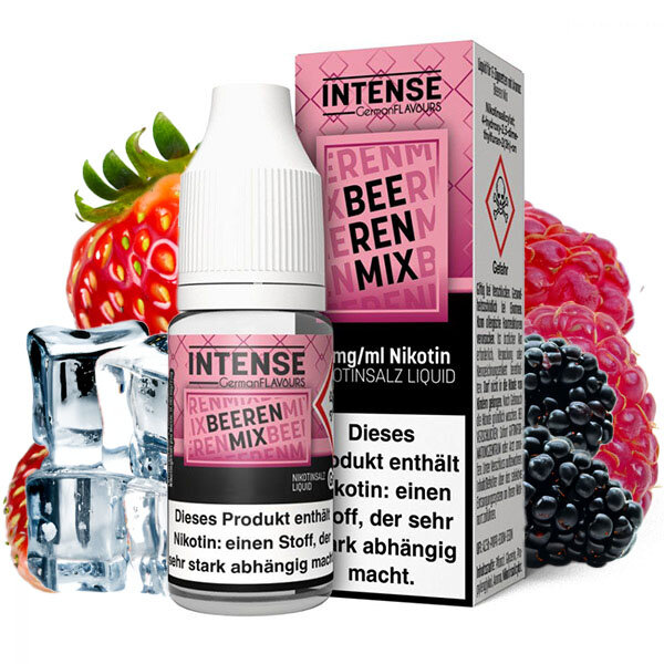 Intense Beeren Mix 10ml Nikotinsalz Liquid 10mg
