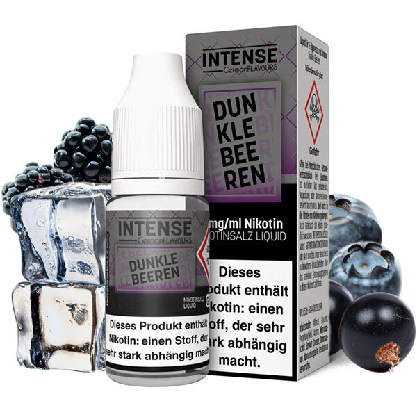 Intense Dunkle Beeren 10ml Nikotinsalz Liquid 20mg