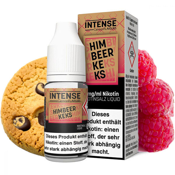 Intense Himbeer Keks 10ml Nikotinsalz Liquid 20mg