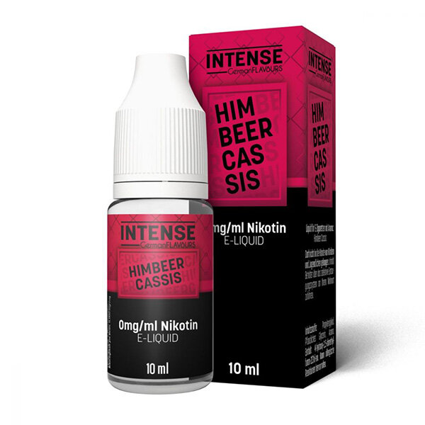 Intense Himbeer Cassis 10ml Liquid ohne Nikotin
