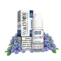 Wanted Blaubeer NicSalt 10ml Liquid 10mg