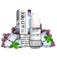 Wanted Traube Menthol NicSalt 10ml Liquid 20mg