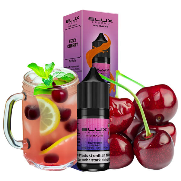 ELUX Fizzy Cherry Nikotinsalz Liquid 10ml 20mg