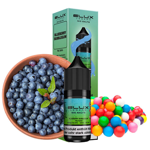 ELUX Blueberry Bubblegum Nikotinsalz Liquid 10ml 20mg