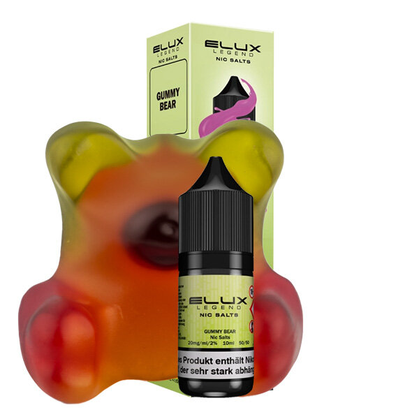 ELUX Gummy Bear Nikotinsalz Liquid 10ml 20mg