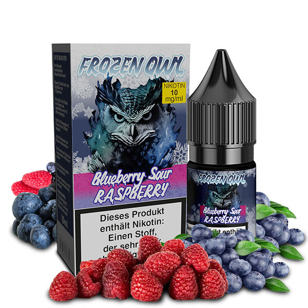 Frozen OWL Blueberry Sour Raspberry Nikotinsalz Liquid 10mg