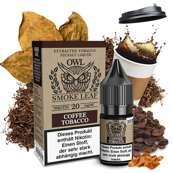 OWL Smoke Leaf Coffee Tobacco Nikotinsalz Liquid 20mg