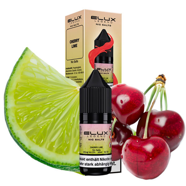 ELUX Cherry Lime Nikotinsalz Liquid 10ml 20mg