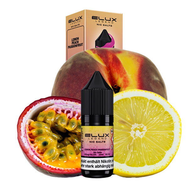 ELUX Lemon Peach Passion Nikotinsalz Liquid 10ml 10mg