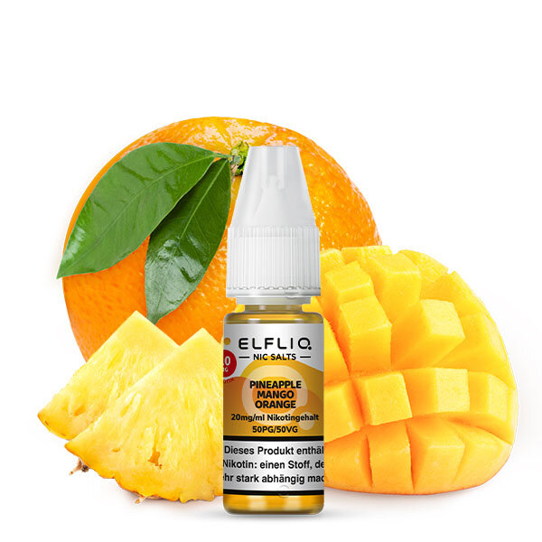 Elfliq by Elfbar Pineapple Mango Orange Nikotinsalz Liquid 10ml 20mg
