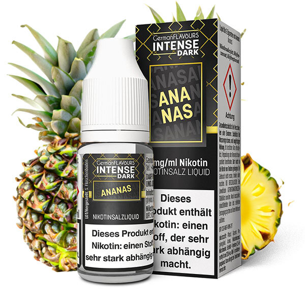 Intense Dark Ananas 10ml Nikotinsalz Liquid 20mg