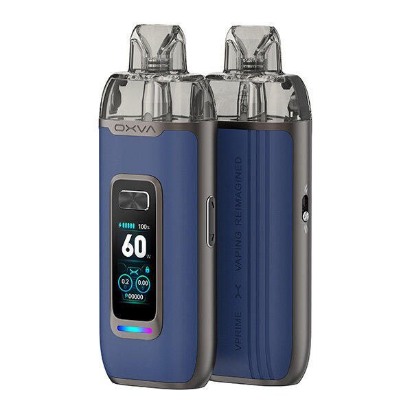 Oxva VPrime Pod Kit Blue Leather