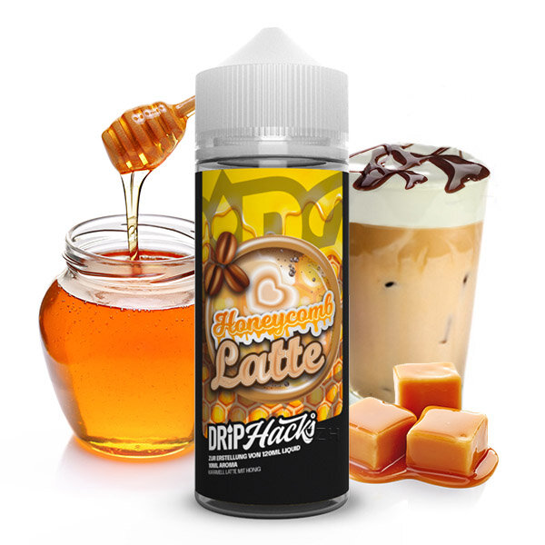 Drip Hacks Honeycomb Latte 10ml Aroma
