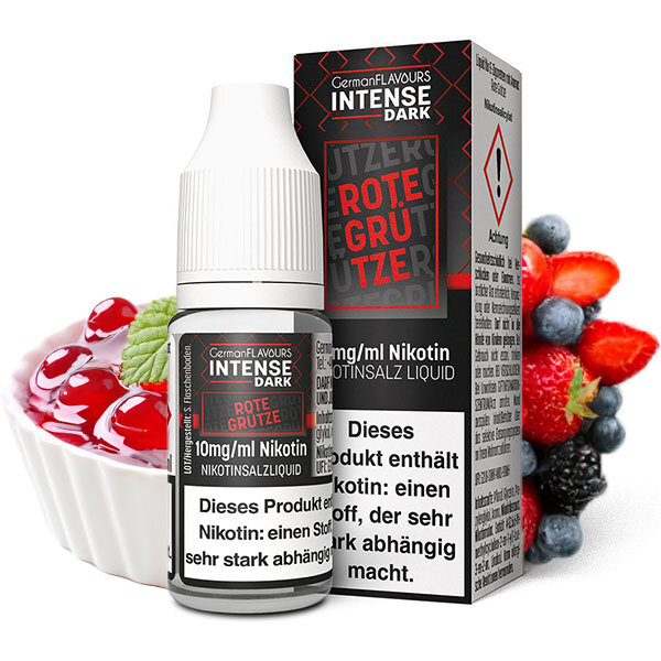 Intense Dark Rote Grütze 10ml Nikotinsalz Liquid 20mg