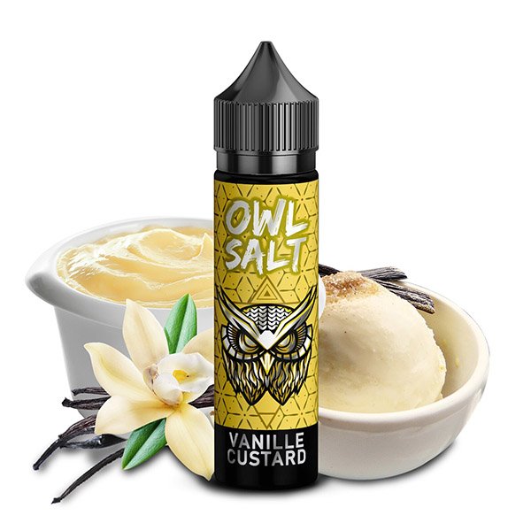 OWL Salt Longfill Vanille Custard 10ml Aroma