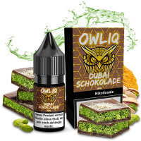 OWLIQ Dubai Schokolade Nikotinsalz Liquid