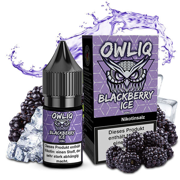 OWLIQ Blackberry Ice Nikotinsalz Liquid 20mg