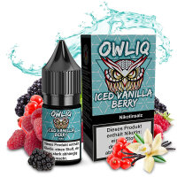 OWLIQ Iced Vanilla Berry Nikotinsalz Liquid 10mg