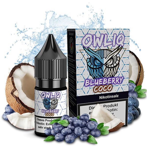 OWLIQ Blueberry Coco Nikotinsalz Liquid 10mg