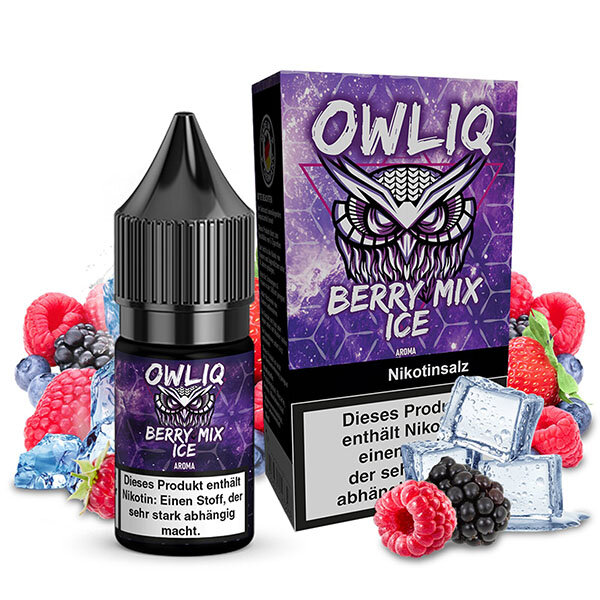 OWLIQ Berry Mix Ice Nikotinsalz Liquid 20mg