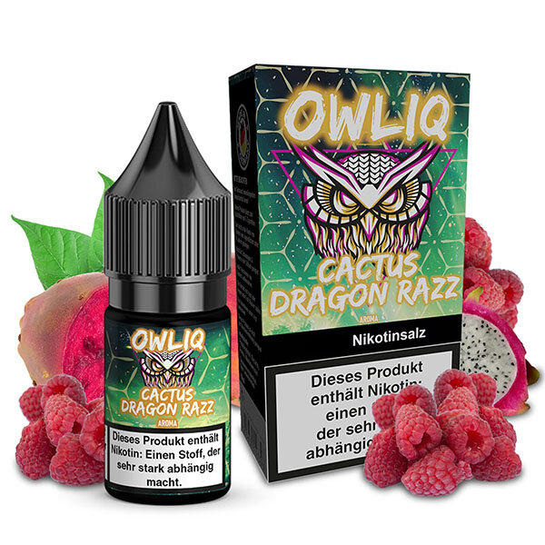 OWLIQ Cactus Dragon Razz Nikotinsalz Liquid 10mg