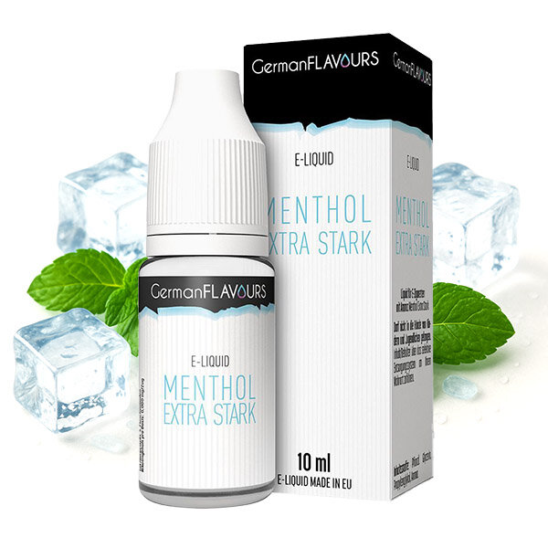 reuse vape battery German Flavours Menthol Extra Stark Liquid, 8,95 €