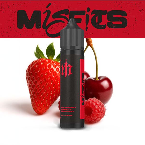 Misfits Strawberry Cherry Raspberry 6ml Aroma